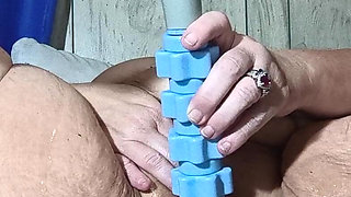 Chains in the Ass Double Fucked Shes Cumming Will It Get Stuck?