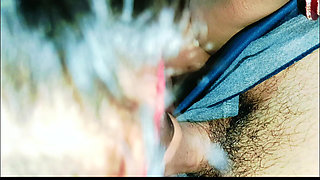 Cum Swallowing by Desi Stepsister - Homemade Closeup Blowjob Video - Horny Neha Bhabhi Face Fucking Deepthroat Video with Cumshot