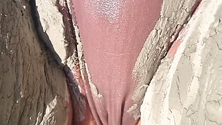 Julie Cunningham Pissing Her Muddy Knickers