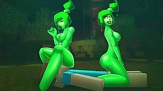 Minecraft Parody Hornycraft Full Game Gallery Character Slime Girls