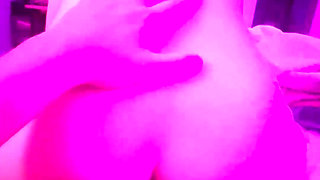 Chinese Stripper Rides Yummy Jimmy Reverse Cowgirl Style Until He Cums in Her Loose Pussy