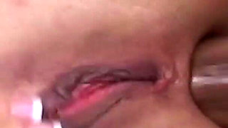 Beautiful Asian Teen Fucked in the Ass and the Mouth