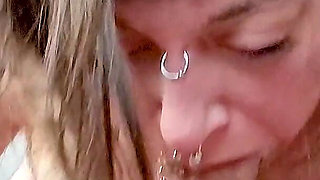 Rough Sloppy Deepthroat Until Her Throat Was Filled with Cum - Agata Is a Real Amateur Cock Worshipping Slut!