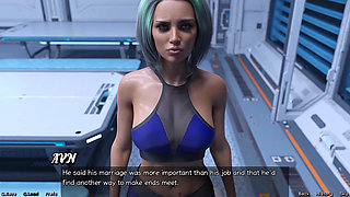 Stranded in Space - Hard Talk with Femdom Military Girl