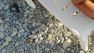 A seaside encounter, vacation in Cilento, spoken in Italian.