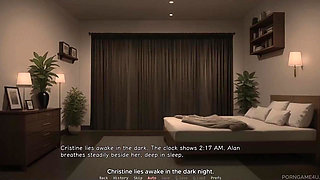 Late Night Temptation: Driven by Secret Desire - Ntr'ed by My Friend - #4 - Ai Porn Game