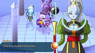 Kame Paradise Multiversex 2 - Roshi Playing with Fords' Big Tits