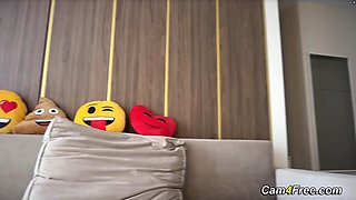 Light-haired Pulverizing Her Cooch With Strong Passion - Dominno