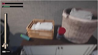 Stepmom Got Stuck In The Washing Machine Homemade Fisting With Various Toys