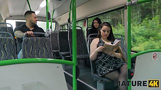 MATURE4K. Hot and leaking sex in the bus ft. Vitoria Vonteese  Jack 23: Blowjob, Doggy  Cowgirl Porn