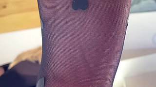 Nylon Toes Play - Then Step on Your Face