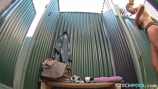 Czech Pool 2: Smoothly Shaved Blonde