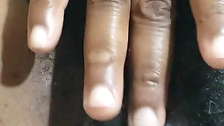 One Hot MILF and Hairy Pussy in Close up Masturbate
