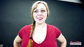 Brand New Amateurs featuring date's cum swallowing dirt