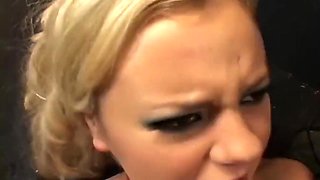 Bree Olson - Pretty Blonde Has Fun With A Huge Black Cock