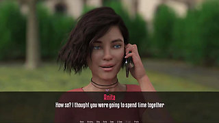 Anitas Internship - Gameplay - Roleplay - Exposing Tits in Bus and Interview
