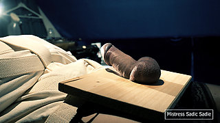 First Time Ball Nailing and Needles Through Gland