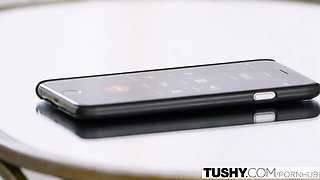 Tushy featuring Christian Clay and Cherie Deville's spanking video