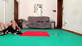 Competitive Wrestling Club - Pamala Vs Zac