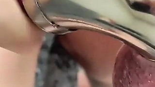 The Swollen, Armored Cock Pulsates and Tries to Cum