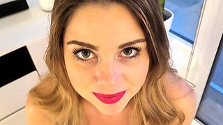 Petite small tit babe with perfect pussy masturbates