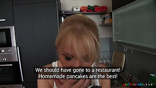 Girlfriends XXX - Lesbian Couple Take a Break From Cooking to Bang