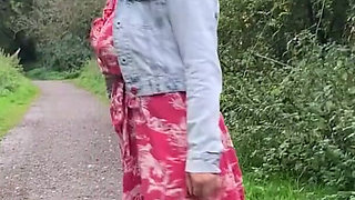 We got away from the houses