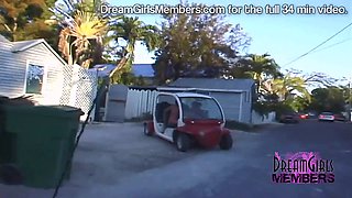 Wild spring breakers display strangers in key west