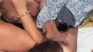 Libertine Orgy with Granny Mature and MILF