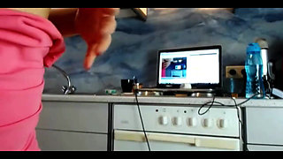 Sexydea Flashing Ass on Live Webcam