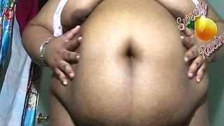 SSBBW Shows off Big Belly