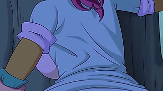 Naruto: Kunoichi Trainer - Huge Boobs Furry Girl with a Big Ass Anal & Pussy Sex with Creampies - Anime Hentai Porn Game