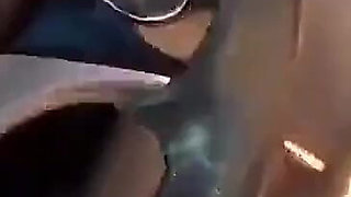 Old Man Picks up Cheerleading Teen at the Park and Gets Head