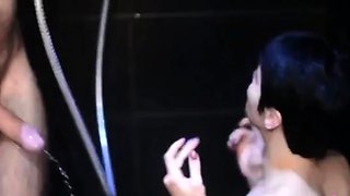 Amateur Russian Girl Facialed at Home