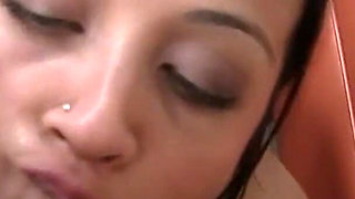 Mature Slut Swallows Dripping Cum After Intense Fingering