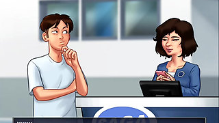 Summertime saga - Johannes fucked Debbie.