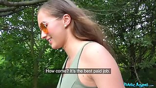 Public agent total scene - the perfect pair of hooters and the cutest cunt