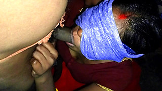 Stepmother Called Her Stepson at Night and Gave Him a Blowjob, Rough Desi Sex.