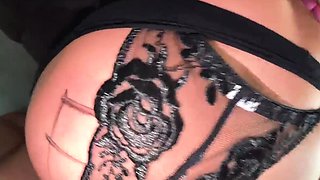 For his birthday she just became his personal cocksleeve to be used