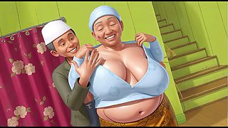 Bobrs Sexy Cartoon BBW Slut Fucked Hard and Deep