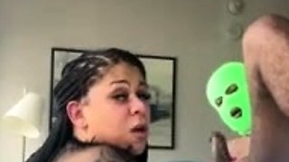 Kendoll Blowjob In Transparent Dress