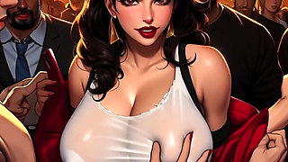 Big Ass MILFs Get Fucked in a Mosh Pit