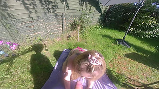 Hot Sunbathing with Sugardaddy I