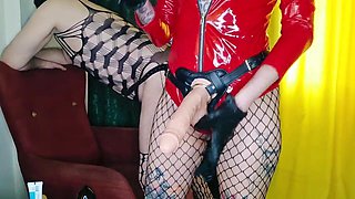 Mistress Nika is the hottest string-on performer for boys's donks. Female domination anal invasion pegging.