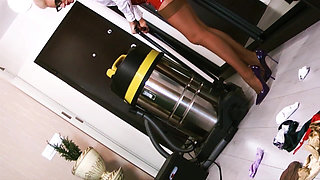 Vaccuming in Latex