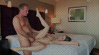 Jackie Hoff - Surprise Anal Before Dinner with Older Man Dctrousersnake