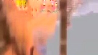 Sweet amateur babe goes solo with yellow dildo