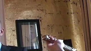 Bound Beauty Submits to Intense BDSM Table Play