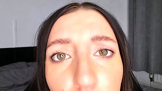 Chubby Brunette Big Boobs Dildo Masturbation