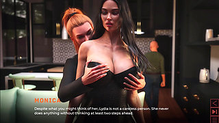Practice Threesome with Boss for Seduce Client in Party - the Synthetic - E09